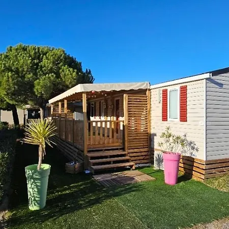 Kokua Vacances Presente Mobil Home Residentiel Toutes Options Camping 4 Etoiles Canet Buitenkant foto
