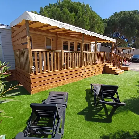 Kokua Vacances Presente Mobil Home Residentiel Toutes Options Camping 4 Etoiles Canet Buitenkant foto