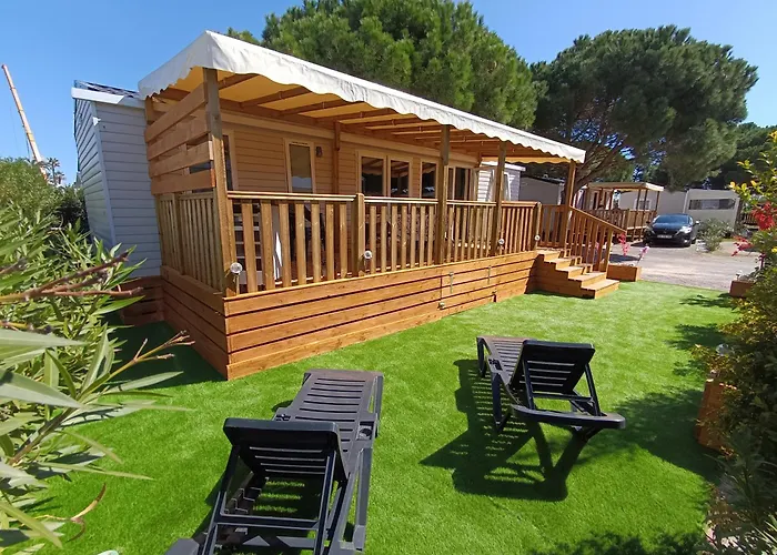 Kokua Vacances Presente Mobil Home Residentiel Toutes Options Camping 4 Etoiles Canet
