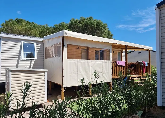 Kokua Vacances Presente Mobil Home Residentiel Toutes Options Camping 4 Etoiles Canet