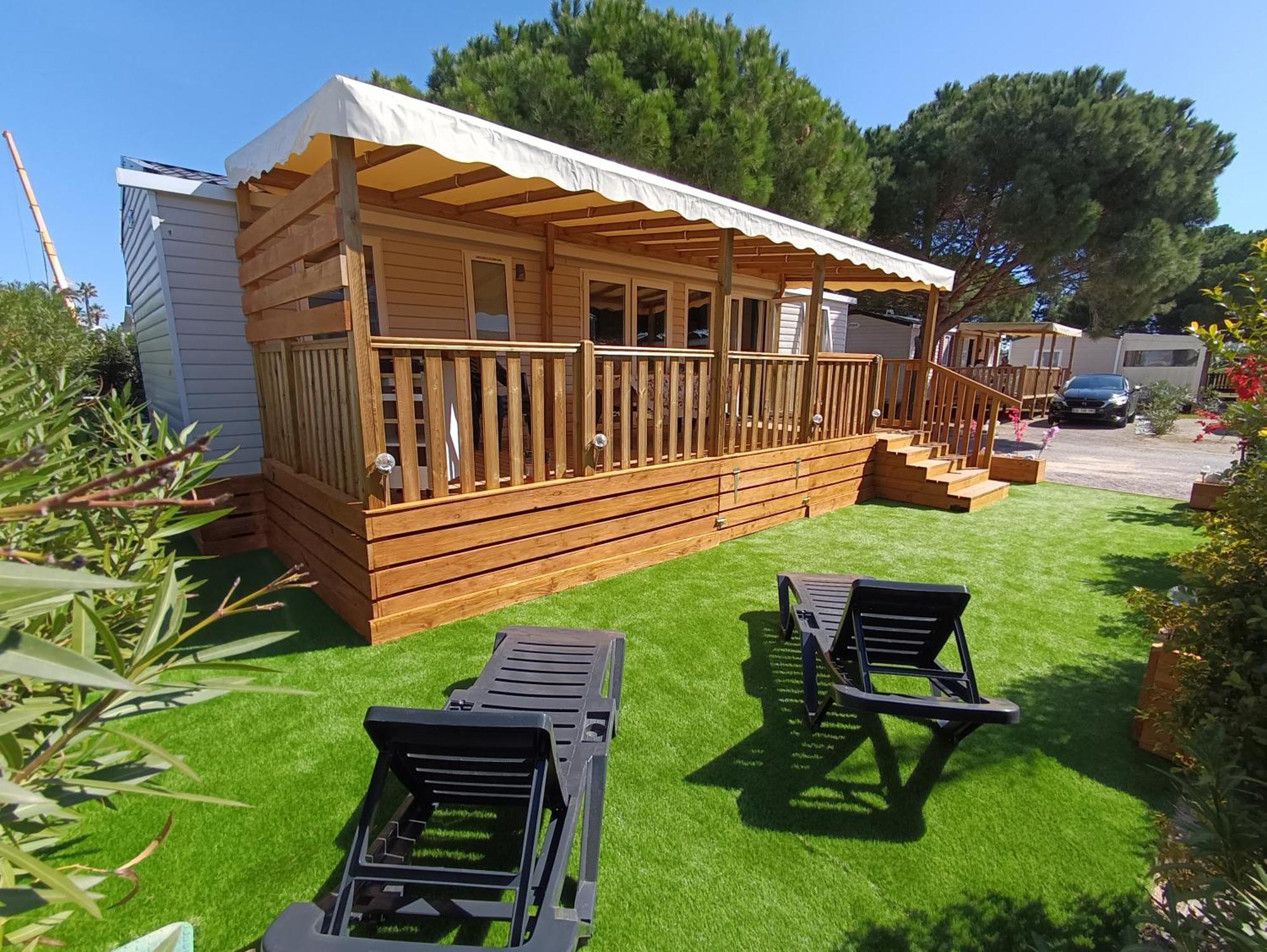 Kokua Presente Mobil Residentiel Toutes Options 4 Etoiles Campsite Canet-en-Roussillon